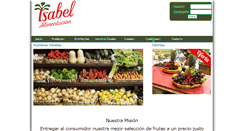 Desktop Screenshot of alimentacionisabel.com